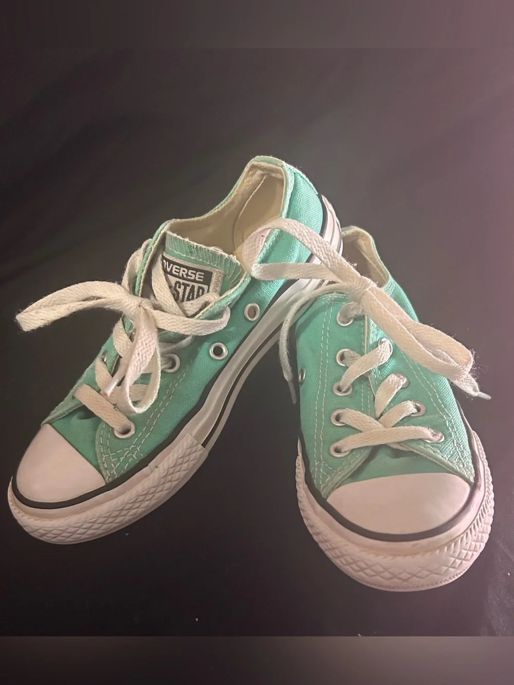 Converse Kids Low Top Sneakers - Mint